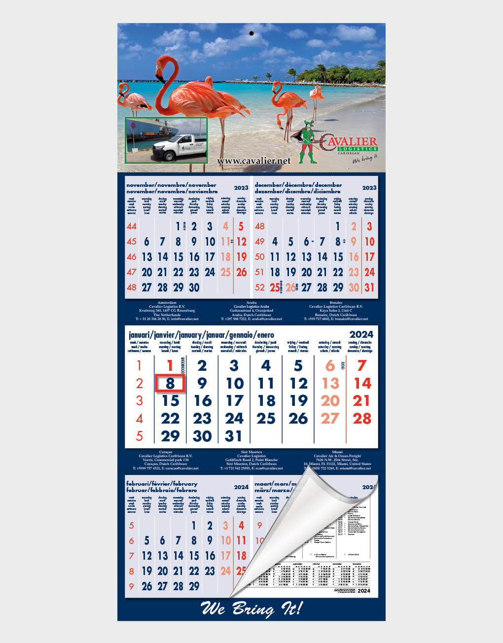 5-maandskalenders 2023 Kalendergigant
